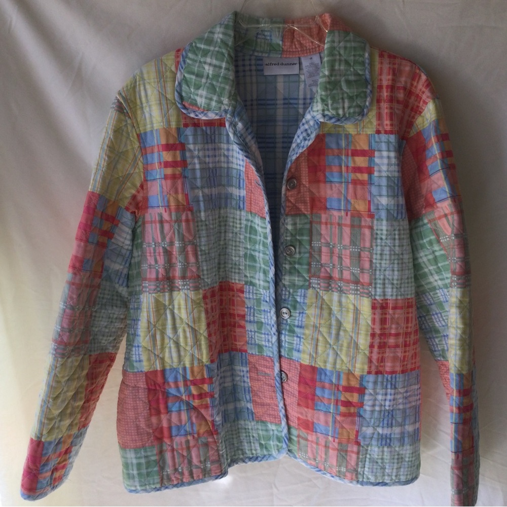 Quilted Alfred Dunner Jacket in EUC size L/XL 16